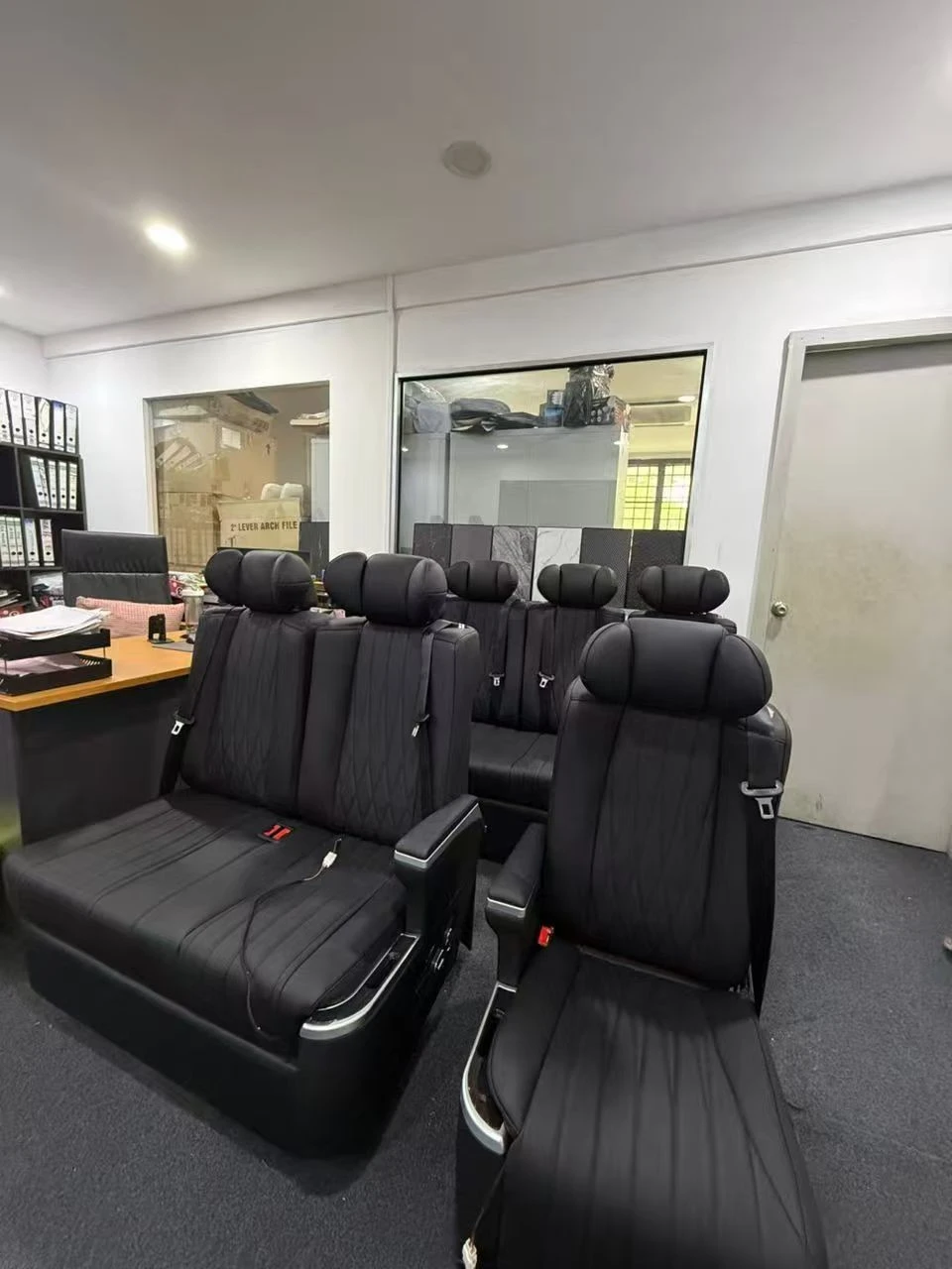 black chair
