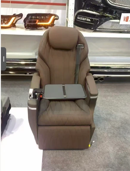 Modern Style Motorized Recliner VIP Seat With USB Port And Side Control Panel For Business Seat factory